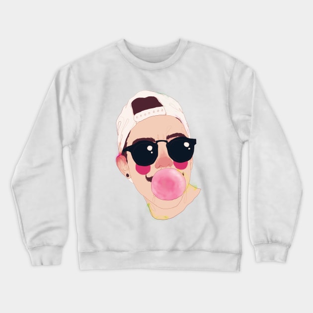 bubblegum Crewneck Sweatshirt by francescosantese